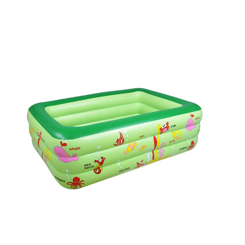 

2.1m inflatable swimming pool Ocean World Children's Pool Portable Baby Tub