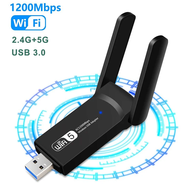 1900Mbps Receptor WIFI USB Network Card Wireless WIFI Dongle Dual Band 5GHz Long Range Wireless Wi/Fi Adapter Card wifi Antenna