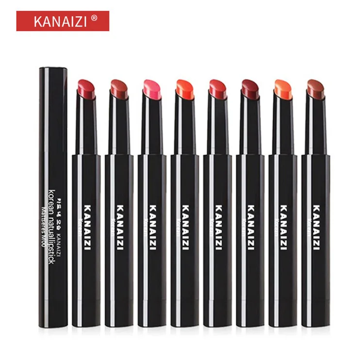 8 цветов увлажняющая матовая Красная губная помада стойкий блеск для губ Палитра