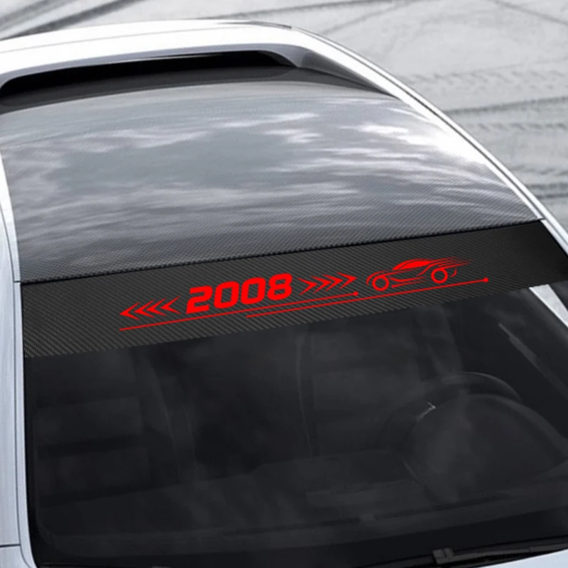 2008 см x 20 автомобильный Стайлинг автомобильные наклейки s для Peugeot авто лобовое