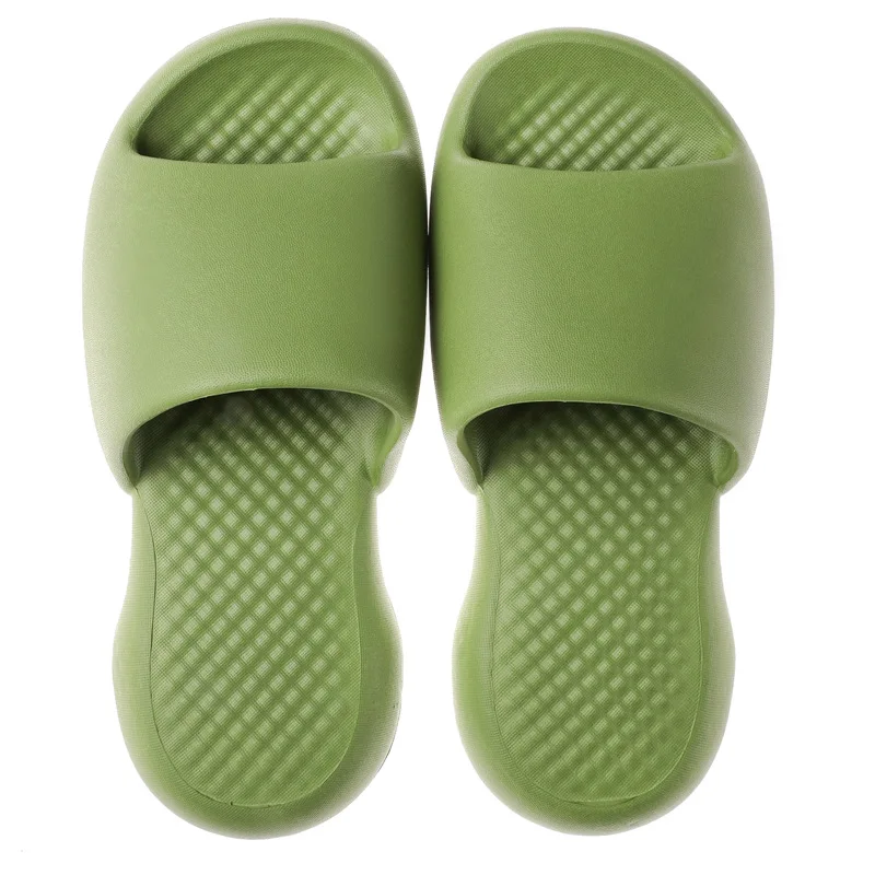 

Super Thick Soft Bottom Plastic Slippers Female Summer Indoor Home Deodorant Bathroom Slippers Home Bath Feeling Of Feces 1Pair