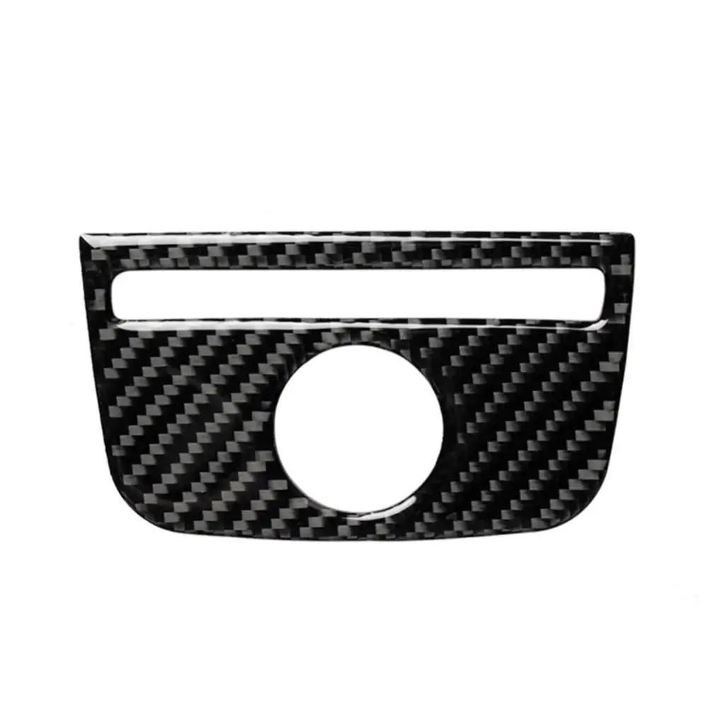 

Наклейка на панель из углеродного волокна с зажигалкой, наклейка на интерьер для Audi A3 2014-2019, автомобильные аксессуары