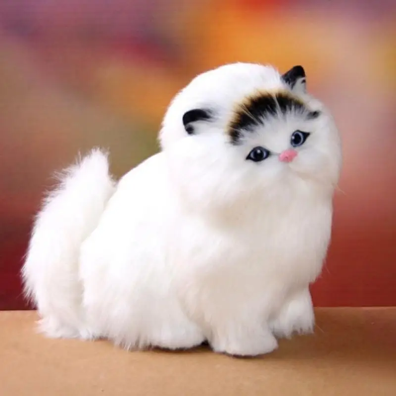 

Kids Cats Soft Pillow Cats Toys Standing Animal Plush Stuffed Toys , Key Chain Plush Dolls Kids Sleeping Back Cushion Toys