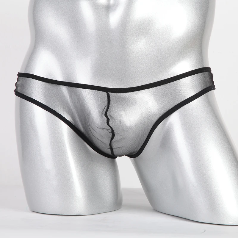 1 шт. мужское сексуальное нижнее белье стринги мужские Ультра тонкие прозрачные