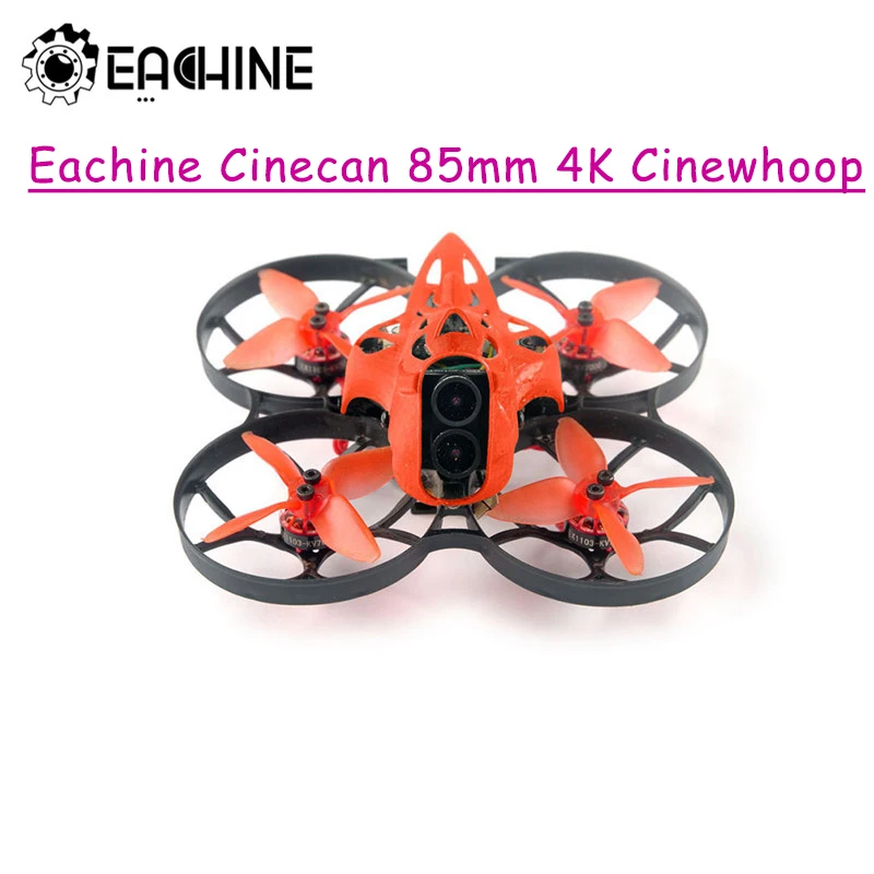 Eachine Cinecan 85 мм 4K Cinewhoop 3 4S FPV гоночный Дрон BNF/PNP W/ Crazybee F4 PRO V3.0 Контроллер полета Caddx