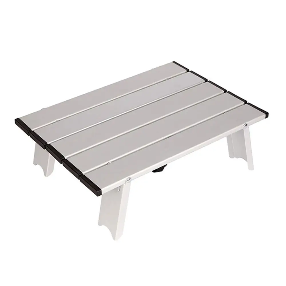 

Portable Mini Picnic Table Beach Camping Travel 7075 Aluminum Ultralight Folding Waterproof Foldable 40DC23