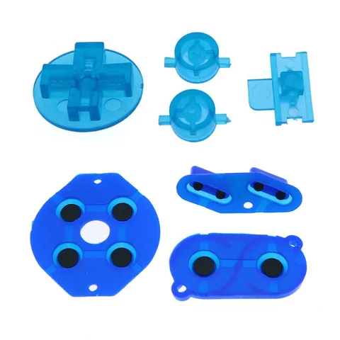 Набор кнопок JCD для Gameboy Classic of GB DMG A B, сменная кнопка D-pad Кнопка Токопроводящая rubber