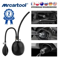 mrcartool universal smoke generator airbag adaptor quick intake adjustable air pump for car smokes leak detector sdt206
