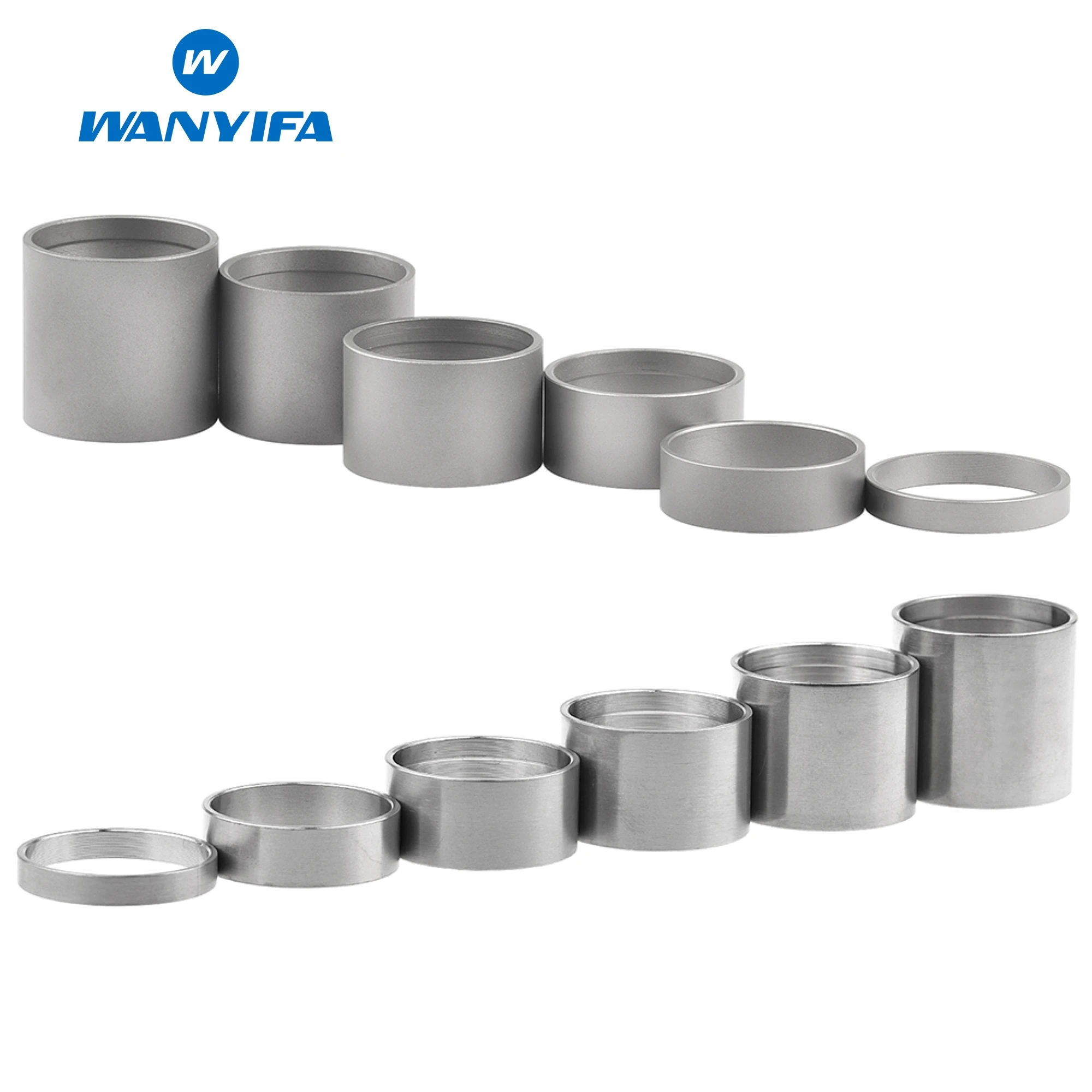 Титановый прокладка для велосипедной гарнитуры Wanyifa передняя вилка горного