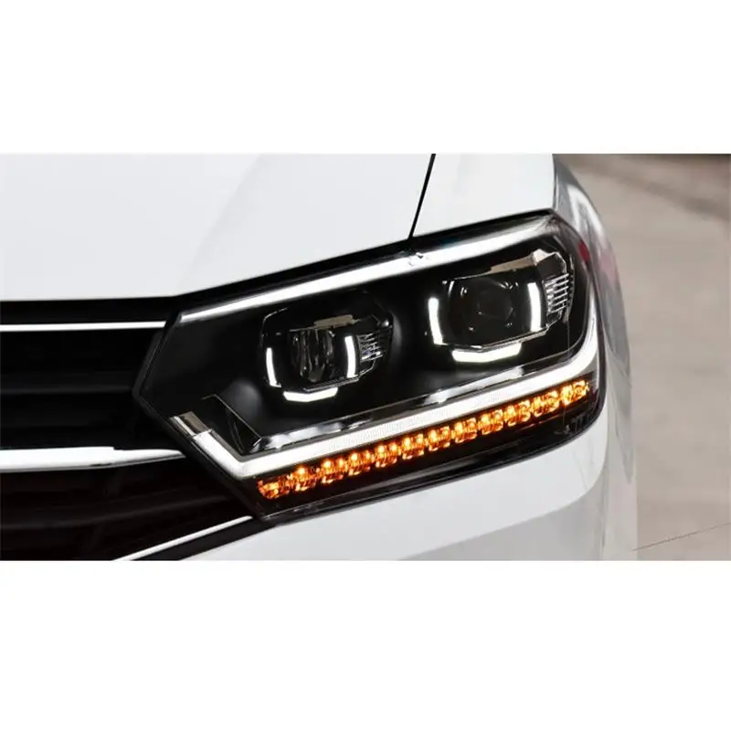 Neblineros Running Exterior Luces Led Para Авто Cob фары передние противотуманные задние Автомобильные фары в сборе 16 17 для Volkswagen Bora