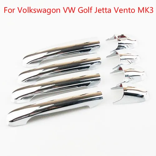 For Volkswagon Golf Vento MK3 High-quality ABS Chrome Door Handle Covers Trim Car-styling Car-covers | Автомобили и мотоциклы