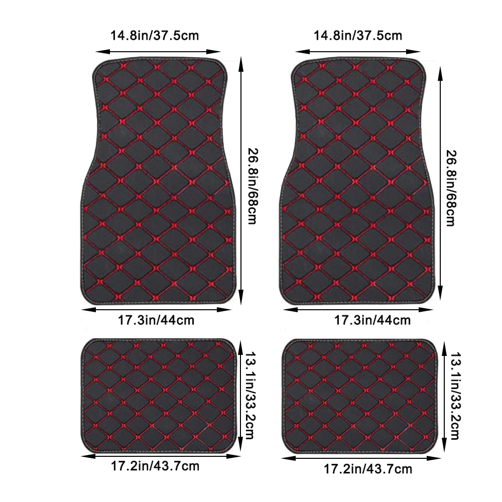 5 Seats Foot Pad Car Floor Mats For Chevrolet Orlando Equinox silverado Suburban Sonic LT-RS Sail Spark Trax Traverse Interior |