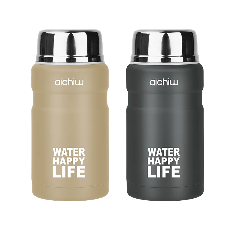 Изолированная кружка термос вакуумная колба еда для путешествий нержавеющая