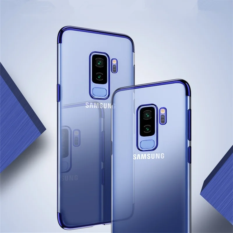Покрытие тонкий мягкий прозрачный чехол из ТПУ для Samsung Galaxy S9 S8 S10 Plus S10E Note 10 + 9 8 Note10