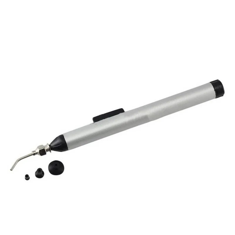 1 Set Easy Pick Solder Picker Delicate IC SMD Hand Tool Vacuum Sucking Pen Up+3 Suction Header Alternative Tweezers#1 | Инструменты