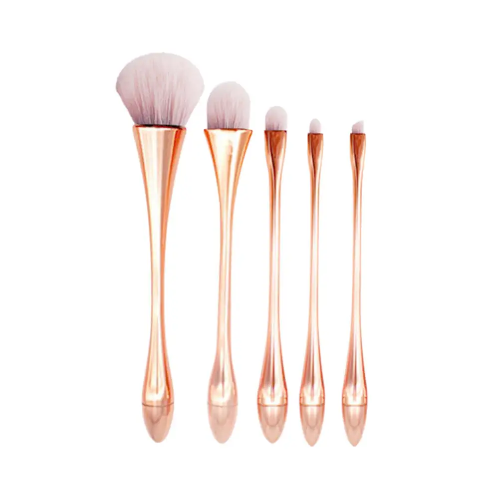 5/10 шт. набор золотых кистей для нанесения пудры и румян|Аппликатор теней век| |