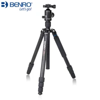 benro a2682tv2 tripod portable flexible monopod v2 ballhead 4 section carrying bag max loading 18kg dhl free shipping