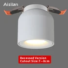 Светодиодный потолочный Точечный светильник Aisilan, скандинавский светильник для кухни, спальни, со встроенным чипом CREE, Точечный светильник s, AC90-260v светильники для потолка прожектор светодиодный прожектор
