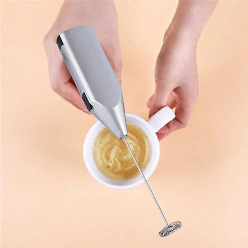 

Electric Milk Frother Drink Foamer Whisk Mixer Stirrer Coffee Egg Beater
