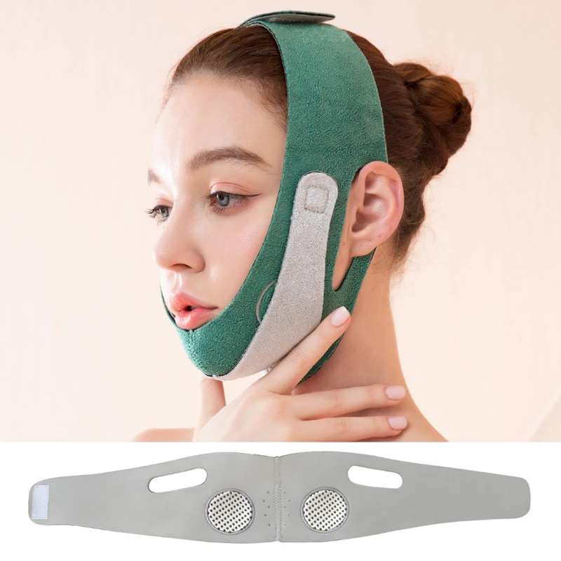 3 Colors Graphene Facial Slimming Bandage V Shaper Face Double Chin Reduce Relaxation Up Belt Shape Lift Band Skin Care Tools