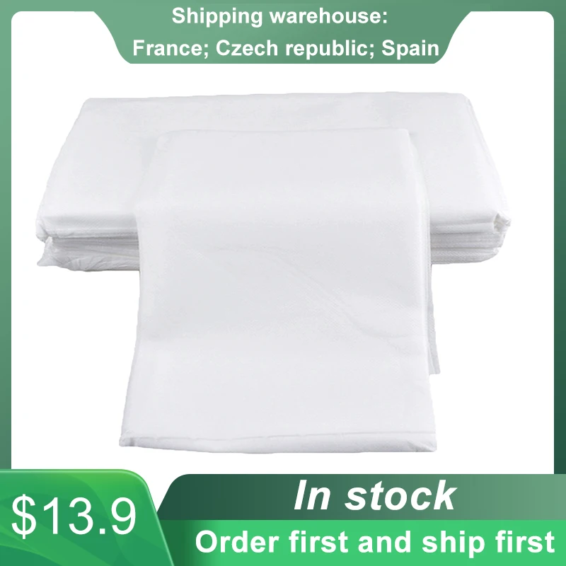 

100PCS Disposable Massage Table Sheet Spa Bed Sheets Waterproof Thick Bed Cover For Beauty Salon Massage Beds Home Couch Cover