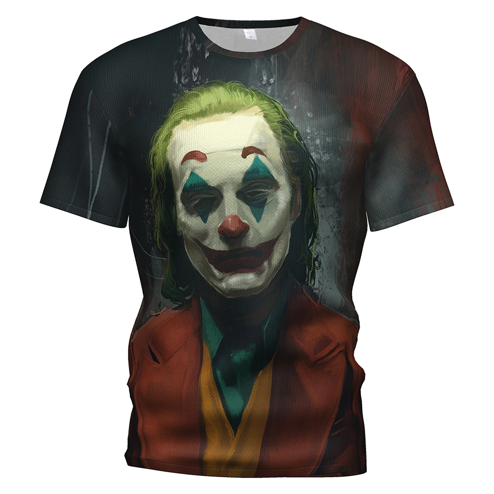 Джокер Хит Леджер костюм Dc джокер из &quotТемного рыцаря&quot 3d футболка Джокера