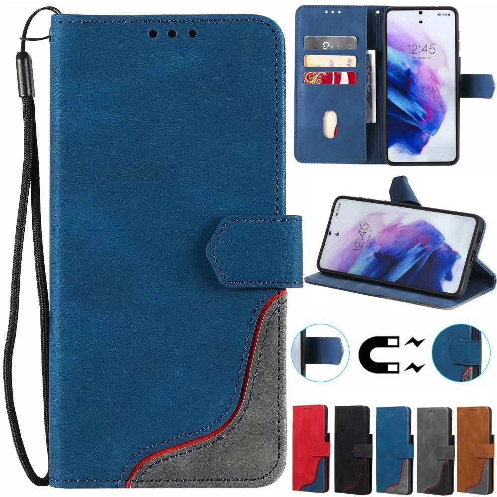 

Leather Wallet Case for Motorola Moto G10 G30 G50 G60 G40 Fusion G9 Play Luxury Flip Cover Coque Card Slots Magnetic