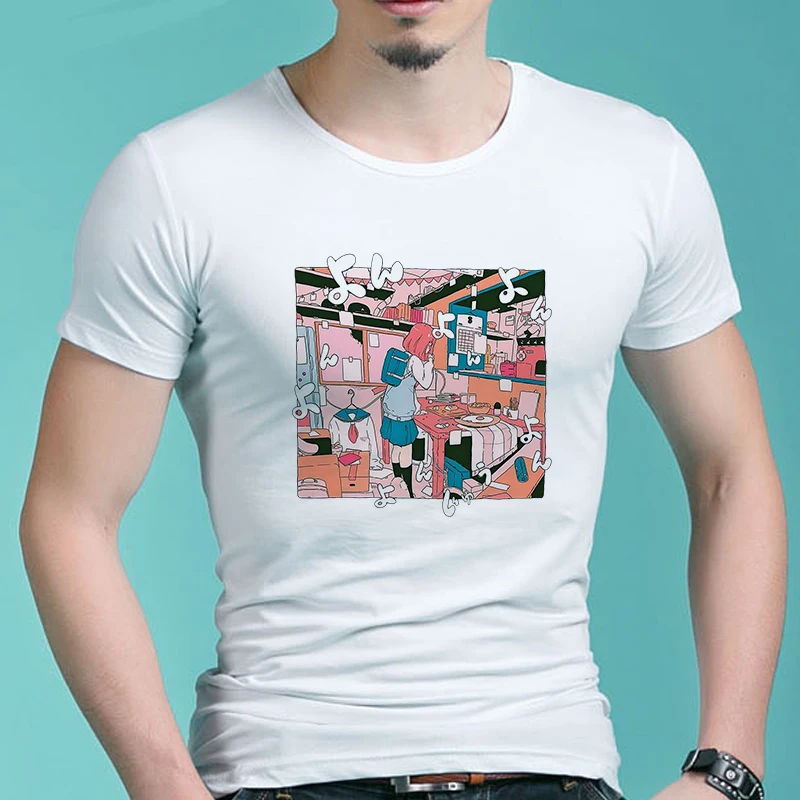 Новая стильная и забавная футболка в стиле ретро для мужчин/женщин летняя