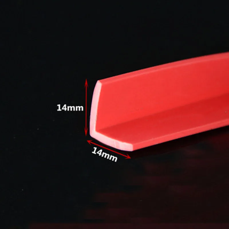L резиновая уплотнительная лента для автомобильного шкафа стеклянная