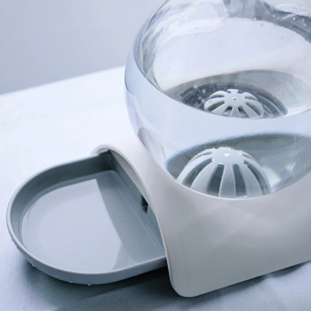 2.8l Pets Dog Cats Automatic Water Feeder Bubble Water Feeder Drinking Bowl transparent Water Dispenser Fountain Bottle For Cats