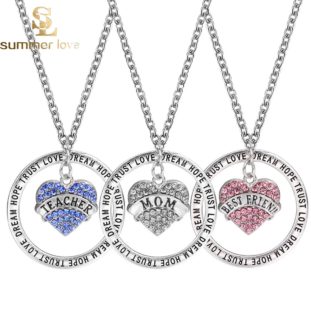 Модное ожерелье с подвеской в виде синей искусственной кожи длинная цепочка для