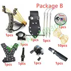 Рогатка для охоты, рыбалки, катапульта, рыболовное колесо, стрела для рыбалки, Защитная перчатка, арбалетный болт, инструменты для стрельбы