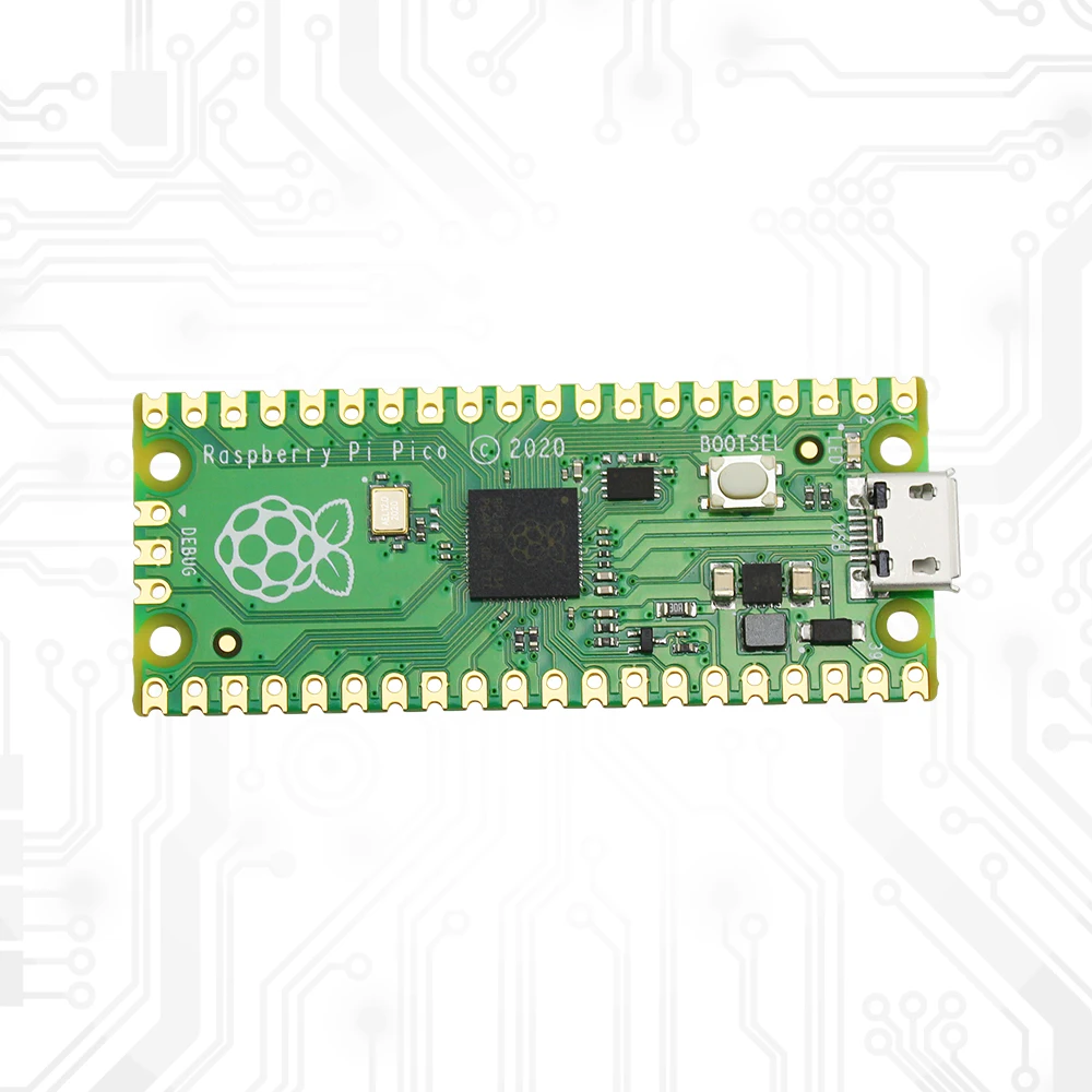 Официальная двухъядерная плата Raspberry Pi Pico RP2040 Cortex-M0 КБ ARM маломощные