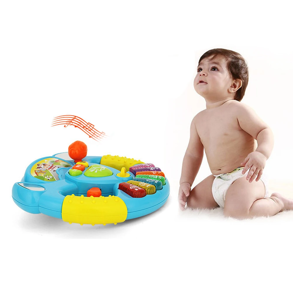 Детская руль музыкальный игрушечный инструмент игрушка погремушка раннее