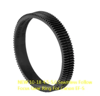 new 10 18 4 5 5 6 seamless follow focus gear ring for canon ef s 10 18mm f4 5 5 6 is stm lens part