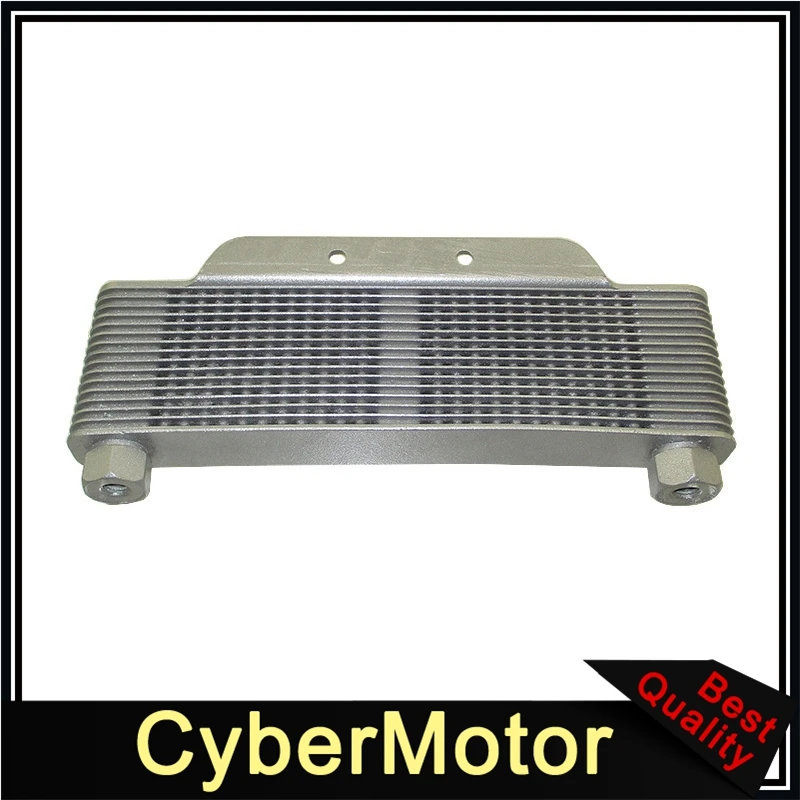 

High Flow Radiator Oil Cooler M10x1.25 For Chinese Horizontal Oil-Cooled 125cc-190cc Engine Pit Dirt Bike
