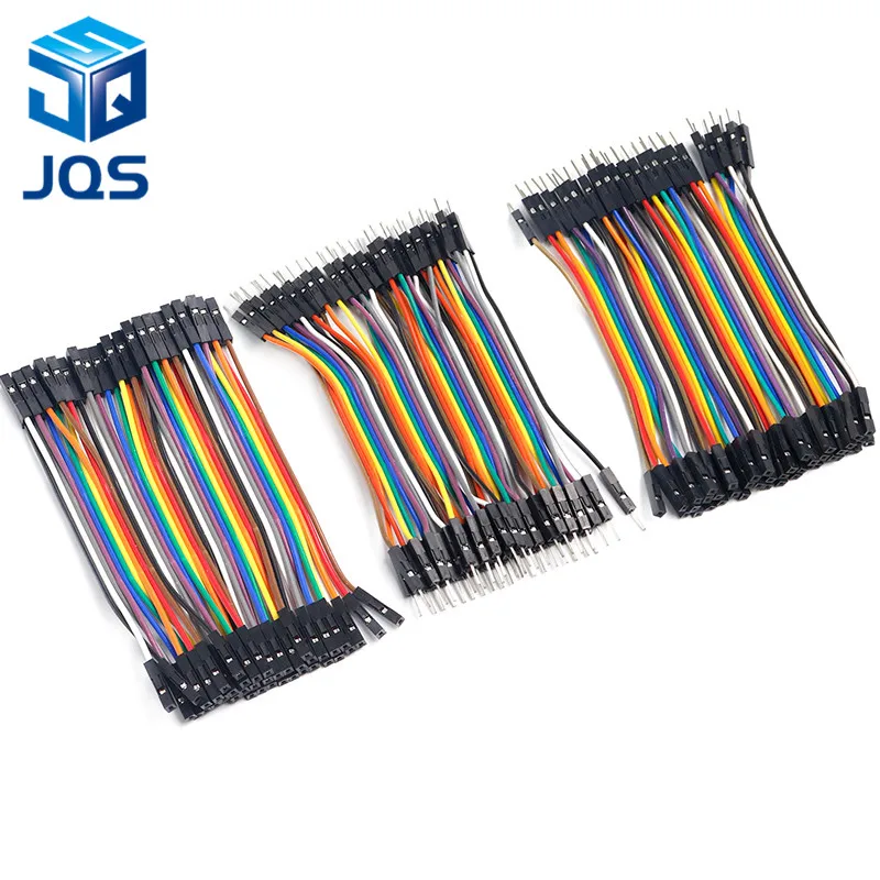 Dupont line 120 шт. 10 см разъем штырь гнездо и перемычка кабель для Arduino|Запасные части| |