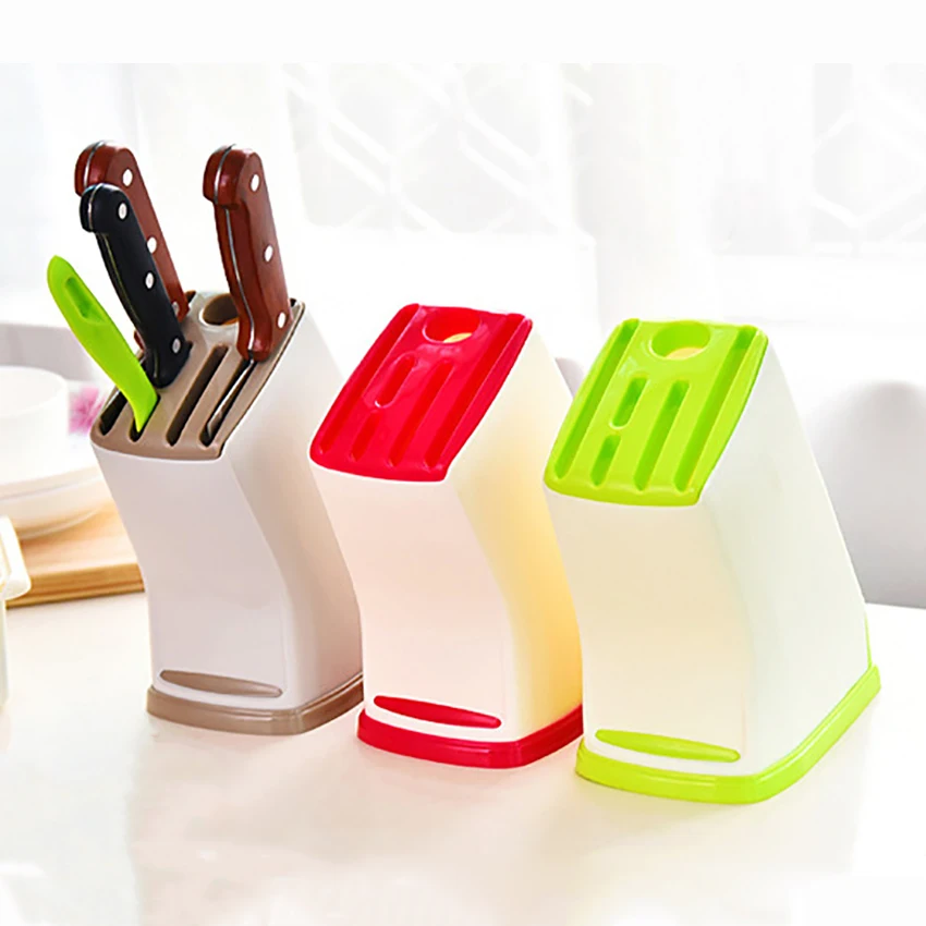 Пластиковый многофункциональный кухонные ножницы стеллаж для выставки товаров