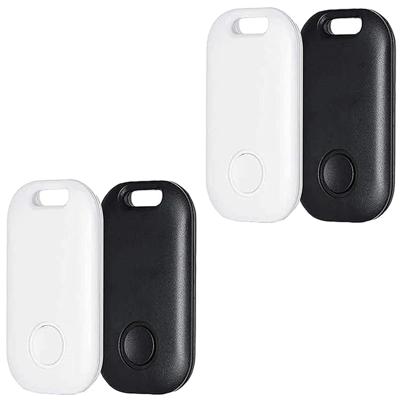 

4 Pack Smart Key Finder Locator,Ultra-Thin GPS Tracking Device for Kids Pets Keychain Wallet Luggage Anti-Lost Tag Alarm