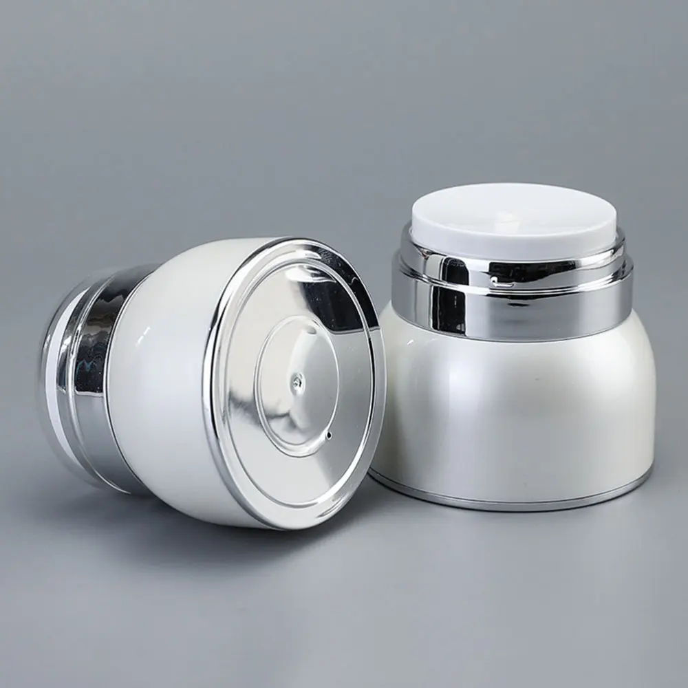 

6Pcs 30g Creams Containers Empty Refillable Makeup Cosmetic Storage Pump Jars