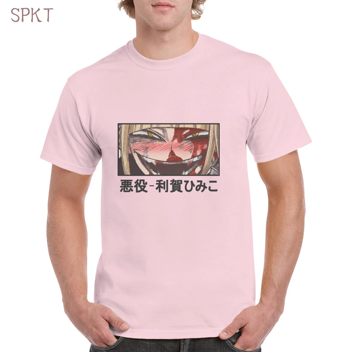 

Himiko Toga Evil twist 100% Cotton Tshirt Top Harajuku Aesthetic Tshirt Oversized clothes Female/Man