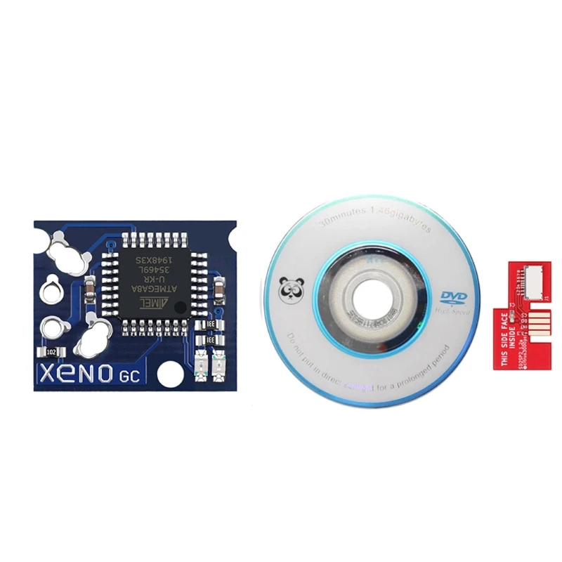 

Chip SD2SP2 Card Adapter Mini Disc DVD Kits for NGC Game Console Upgrad A0NB