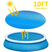 pool cover round solar swimming pool tub cover 10 inch outdoor bubble blanket accessories dustproof floor rain cloth mat cover
