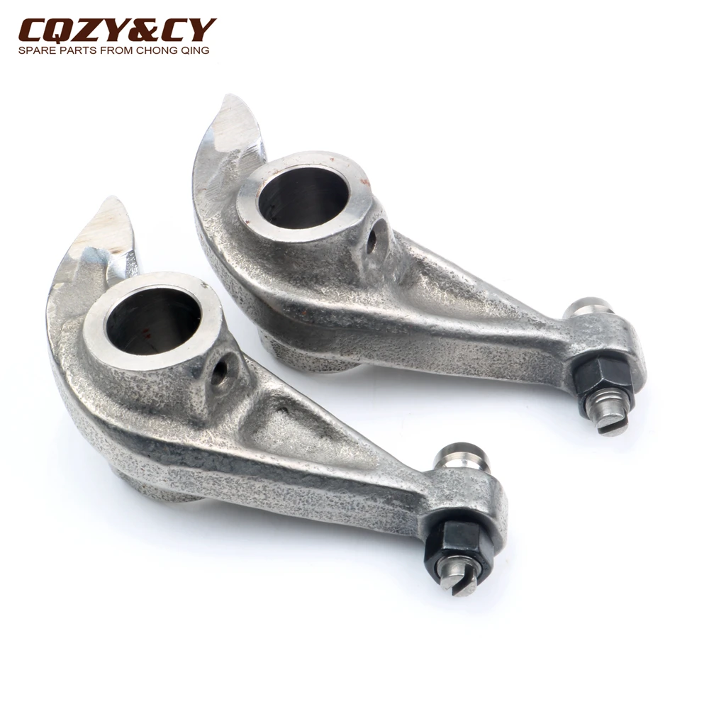 2PC Scooter high quality Rocker arm for Piaggio FLY 125 150 1998-2005 4T 484709 830453 8304535 AP8540086 8444895 Engine parts | Автомобили