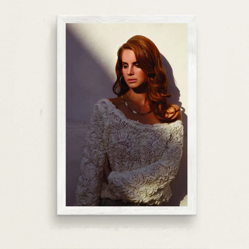 Lana Del Rey поп-Певица модель художественная живопись высокое качество холст картина плакат Настенные украшения для детской комнаты без рамки o444