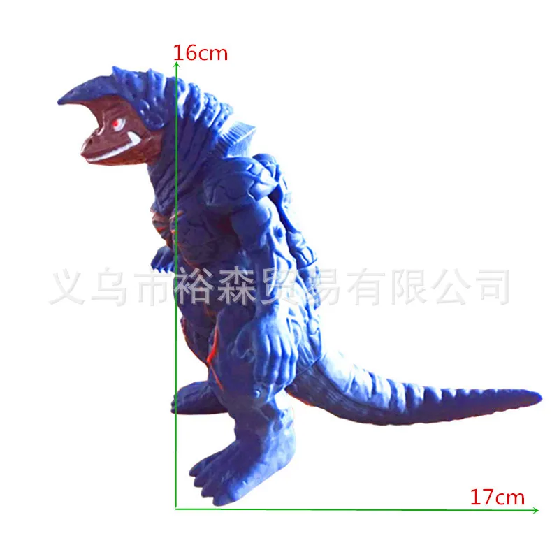 Большой мягкий резиновый Ultraman Monster Gomora модель Фигурка Zetton Grugeo King Arc Belial Gaia Gubira ZeroChildren's Toys - Цвет: 16cm Golza