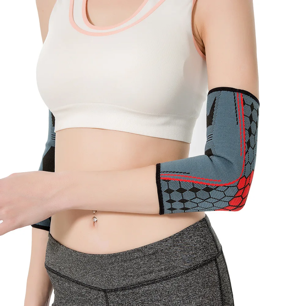 Эластичная Повязка на колено трикотажная нейлоновая противоскользящая