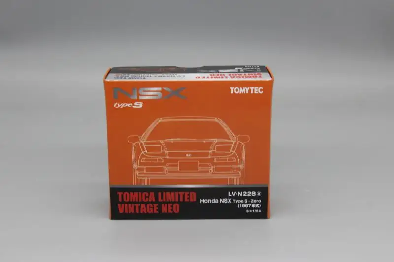 1:64 1997 HONDA NSX TYPE S 228A металлические Литые игрушечные автомобили модели автомобилей