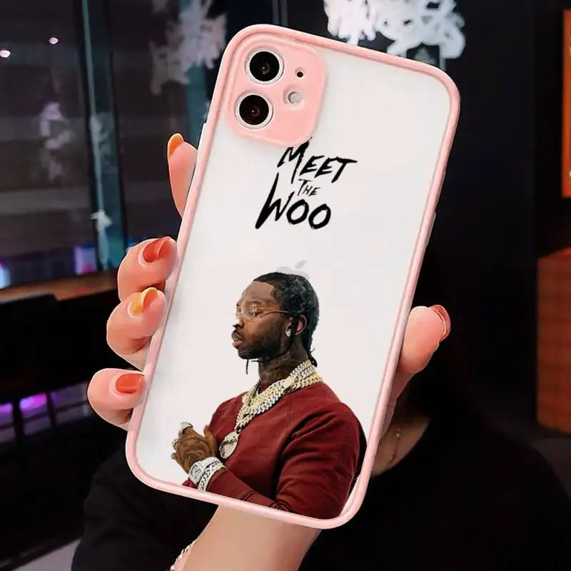 

pop smoke Phone Case Matte For iPhone 12 Mini 11 Pro XR XS Max 7 8 Plus X Hard PC Back Cover