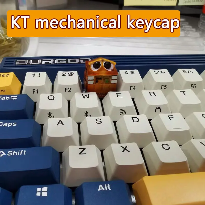 

KT Mechanical Keyboard Custom Handmade Resin Tribe Robot Keycap Gift Keycap Game Accessories Replacement Keyboard Cap